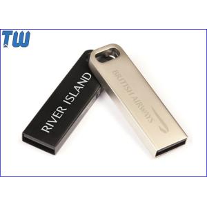 China Stainless Metal 32GB 64GB Usb Thumb Drive for Business Man with Key Chain on sale