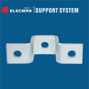 Galvanized Steel Metal 3 Hole Strut U Bracket Saddle Shape