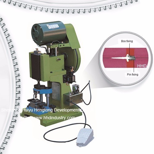 Buy cheap Semi Automatic Two Way Double Pressing Machine with 1.5–3.0 kW Motor Power and 1200pcs/60cm/H Output for Nylon Zipper Production from wholesalers