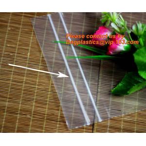 Buy cheap Custom Double Seal Plastic Bag /Double Track Plastic Zipper Bags, LDPE clear biodegradable plastic double track reusable from wholesalers