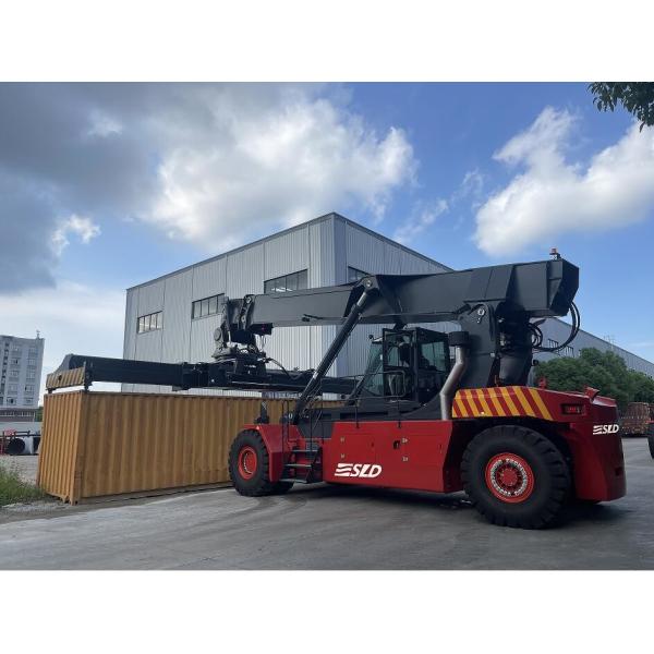 Performance Guaranteed Container Reach Stacker With CUMMINS QSM11-330 Engine And