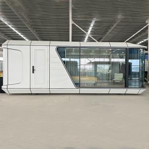Galvanized Steel Structure Prefabricated Capsule Houses Outdoor Integrated