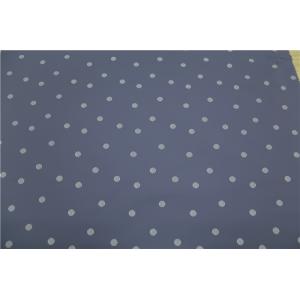 Buy cheap Abrasion Resistant Polyurethane Faux Leather Fabric White Dots 200g/㎡ Gram Weight from wholesalers