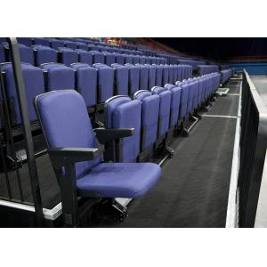 Buy cheap Arts Venues Indoor Bleacher Systems With Armrests Automatically Fold Away from wholesalers