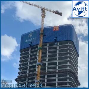 Buy cheap 4t QTZ50(PT5010) Flat Top Tower Crane For Real Estate Construction from wholesalers