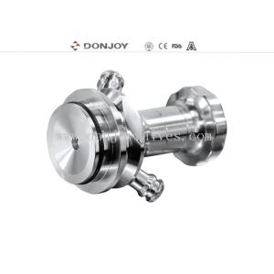 Buy cheap SS316L Manual  Aseptic sampling valve with pipeline connector and hose sample port for beer tank from wholesalers
