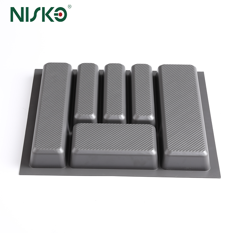 Buy cheap Kitchen Silverware Storage Box Utensil Drawer Insert Flatware Cutlery Tray Organiser from wholesalers