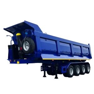 Buy cheap The best trailer factory in China manufactures 3/4/5 axle with a load of 30 to 100 tons  dump  semi-trailers from wholesalers
