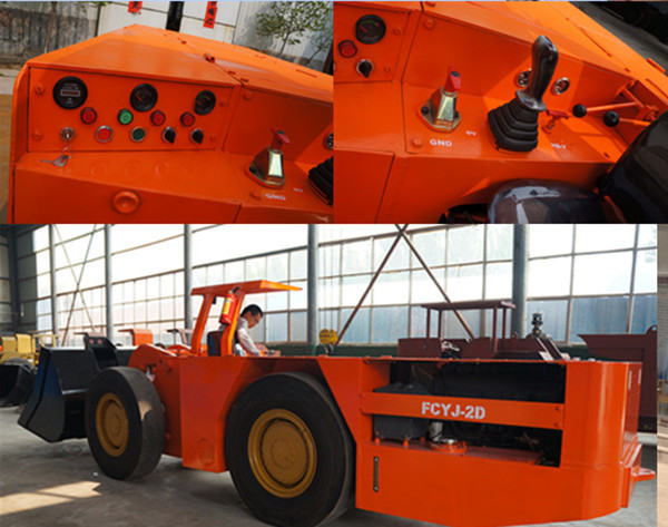 Quality FCYJ-2D Mine Diesel trackless Scooptram for metal mine for sale