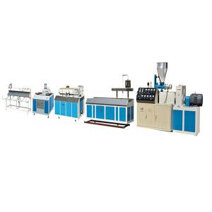 Buy cheap Plastic Wood Composite PVC Profile Extrusion Line , Upvc Profile Extrusion Machine product