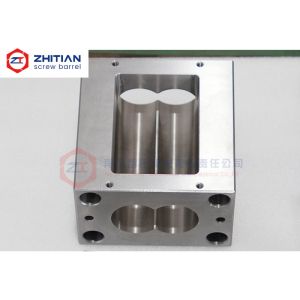 China Customized Design Twin Screw Extruder Parts with Nickel-based Alloy Liner and HRC 58–64 Hardness for Enhanced Durability on sale