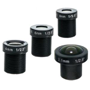 1/2.5" 4mm/6mm/8mm/12mm/16mm F1.6 5Megapixel M12x0.5 mount IR Board Lens MTV