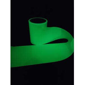 Buy cheap Green Fluorescent Fabric Tape Marking Luminance Persistent Luminescent Film from wholesalers