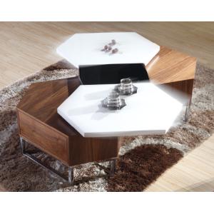 Buy cheap Modern living room painted coffee table with swivel top from wholesalers