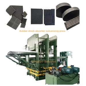 Buy cheap 1000 Ton PLC Control Rubber Damping Plate Hydraulic Molding Press Rubber Vulcanization Molding Machine from wholesalers