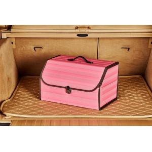 Buy cheap Pink Foldable Car Trunk Organizer Waterproof Multi Function 1.8KG Unit Weight from wholesalers