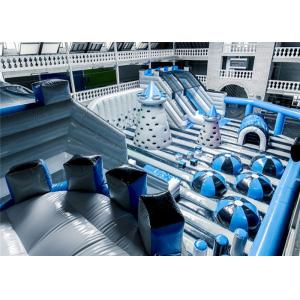 Buy cheap Customized Attraction And Big Inflatable Theme Park With Vinyl Patch from wholesalers