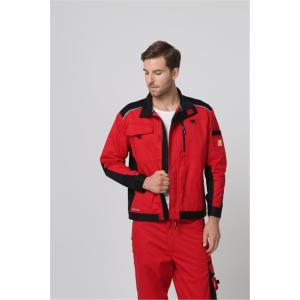 Buy cheap Outside 250gsm Mens Work Uniforms Microfleece Inside Spring Work Jackets from wholesalers