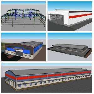 Buy cheap Pre Engineered Free Design Warehouse Steel Structure Pre-engineered Building Warehouse Prefabricated from wholesalers