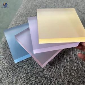 Transparent Coloured Perspex Sheets High Impact Resistance Rigid Acrylic Plastic