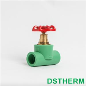 Buy cheap Equal Shape Ppr Stop Valve Injected Smooth Surface Elegant Appearance from wholesalers