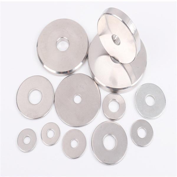 Buy cheap Silver Flat Spring Lock Nut Washers / Spring Plate Washers Corrosion Resistance 140HV Hardness from wholesalers
