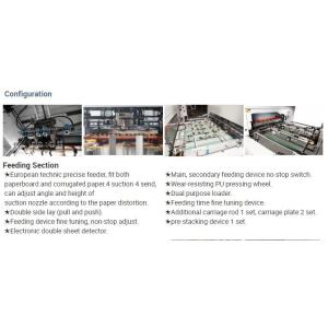 Buy cheap 1080mm Automatic Flatbed Die Cutting Machine With Stripping 7000sheets/H from wholesalers