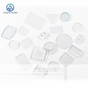 Circular Optical Windows Polished Clear Surface Finish Plate Color Material