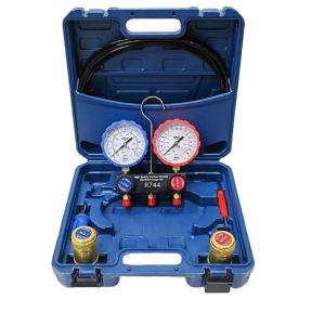 Buy cheap 80cm Manifold Gauge Set for Upper R744 Air Conditioner Thread G1/4-19 OBM Customized from wholesalers