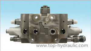 Buy cheap Load Sensing Control Valve Service Valve for Komatsu excavator PC200-7/8,PC300-7/8 from wholesalers