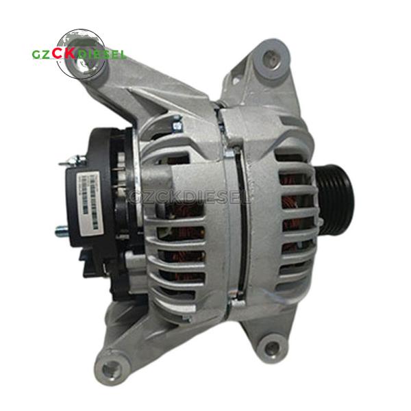 Quality Alternator 0124655076 3445081 344-5081 for C7.1 Engine 320D2 323 Excavator for sale