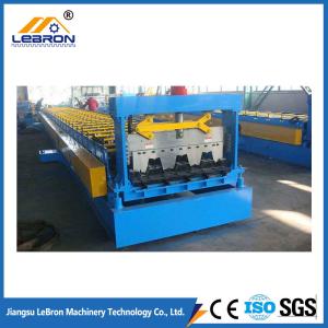 PG and PI material Blue color Floor Deck Roll Forming Machine 2018 New Type roof