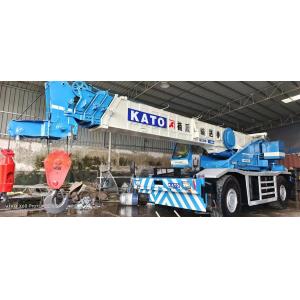 Buy cheap 2000 Model Used Rough Terrain Cranes KATO KR450A User Friendly Design from wholesalers