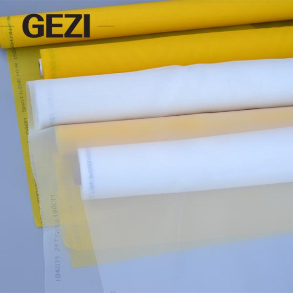 Buy cheap 6T to 180T monofilament polyester micron silk screen printing mesh for silk screen printing from wholesalers