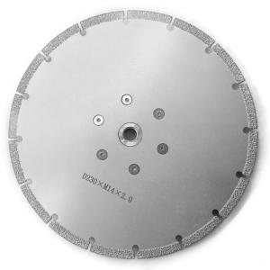 Buy cheap Good Sharpness Diamond Cutting Disc for Stone Cutting Segmented Vacuum Diamond Saw Blade from wholesalers