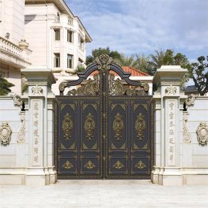 Buy cheap Modern Simplicity Design Custom Aluminum Fence with Sliding Open Style from wholesalers