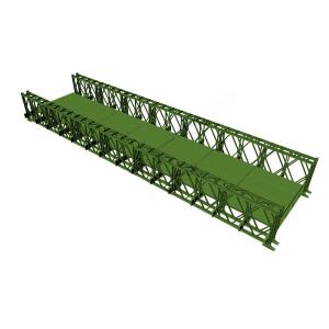 Buy cheap Durable Industrial Prefab Steel Bridge Construction Galvanized Modular Steel Structure from wholesalers