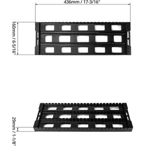 Buy cheap Antistatic ESD Circulation Rack Shelf Black Plastic PCB Rack, 25 Slot Storage Stand Circuit Board Holder from wholesalers