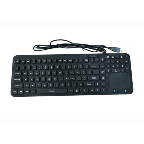 Buy cheap PS2 Industrial Touchpad Keyboard with white LED and IP68 touchpad from wholesalers