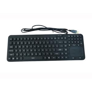 Buy cheap PS2 Industrial Touchpad Keyboard with white LED and IP68 touchpad from wholesalers