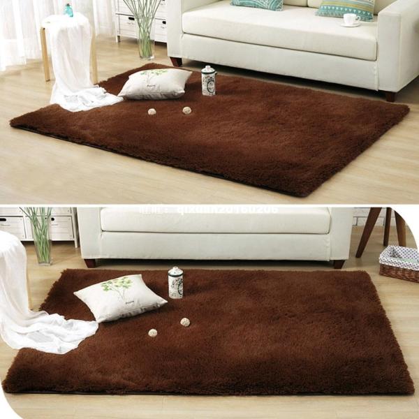 Quality soft solid fluffy shaggy area rug dining carpet floor mat  Polyester shaggy carpet Shaggy rug  80x150,120x170,160x230cm for sale