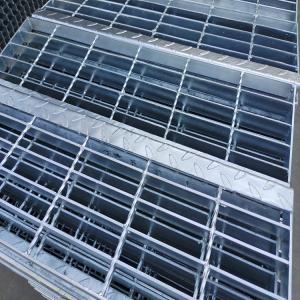 Buy cheap Welded Type Metal Stair Tread Grating With Steel Checker Plate from wholesalers