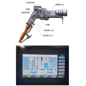 Buy cheap Handheld Double Wobble Laser Welding Head with Diverse Welding Beam Patterns from wholesalers