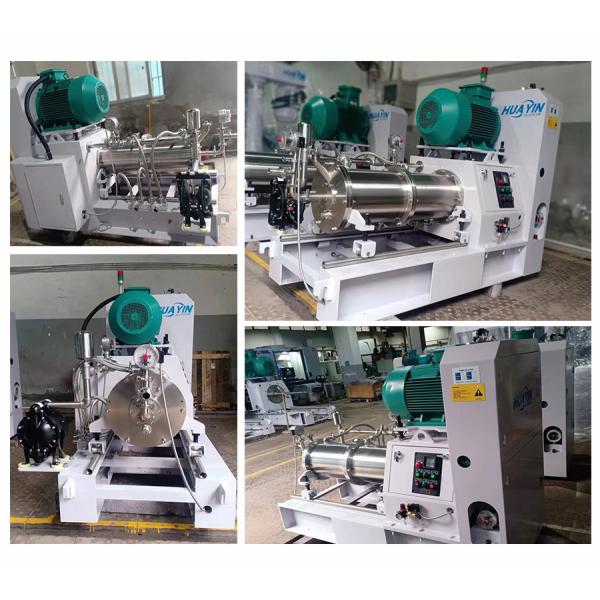 100L silicon carbide ceramics Wet Sand Grinding Mill especially For White Color Paint