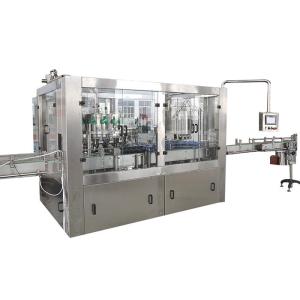 Buy cheap SUS304 2000BPH Cider Filling Machine With Rotary Rinser from wholesalers