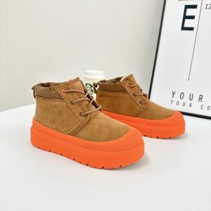 Buy cheap Winter Cowhide Wool Warm Thick-Soled Snow Boots Waterproof Non-Slip Three-Proof Short Boots With Straps for women product