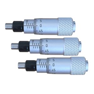 Micrometer Head 0-6.5mm Range 0.01mm Graduation ±0.005mm Accuracy Flat Face