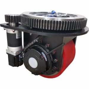 Buy cheap Agv Polyurethane Motor Drive Heavy Duty Robot Wheels 4000kg Load With Brake from wholesalers