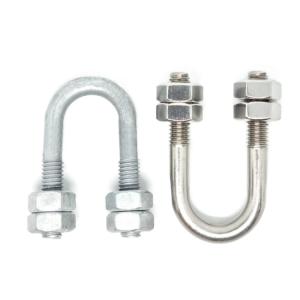 Buy cheap Grade 8.8 Class 12.9 U Shaped Bolts Nuts Gavalnized Carbon Steel M18 M20 from wholesalers
