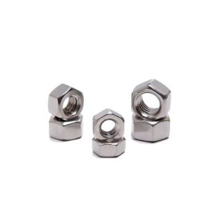 DIN934 Hexagon Nuts DIN934 Metric Screw Threads Stainless Steel 304 316 Hex Nut